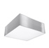 Plafond HORUS 25 GREY + 1x ampoule LED E27 3000K Warm 7.5W 620lm