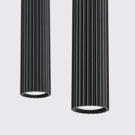 Lampe suspendue KARBON 2 noir