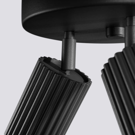 Plafonnier KARBON 3P noir