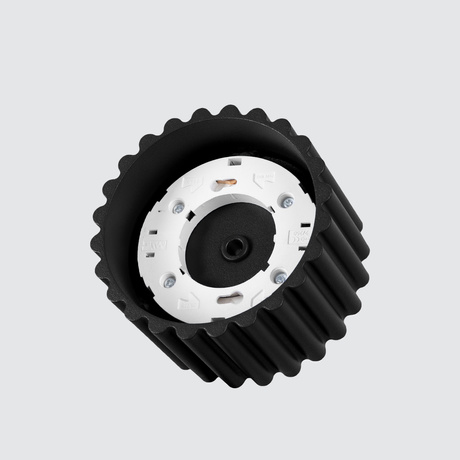 Plafonnier AURA 1 noir Gx53