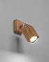 Applique KEKE oak + 1x ampoule LED GU-10 4000K Cold 7W 630lm