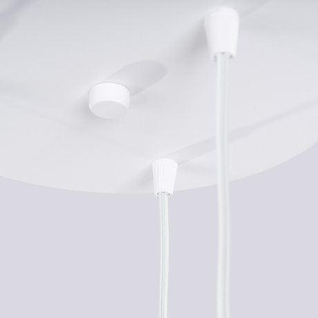 Lampe suspendue HALO 3P blanc