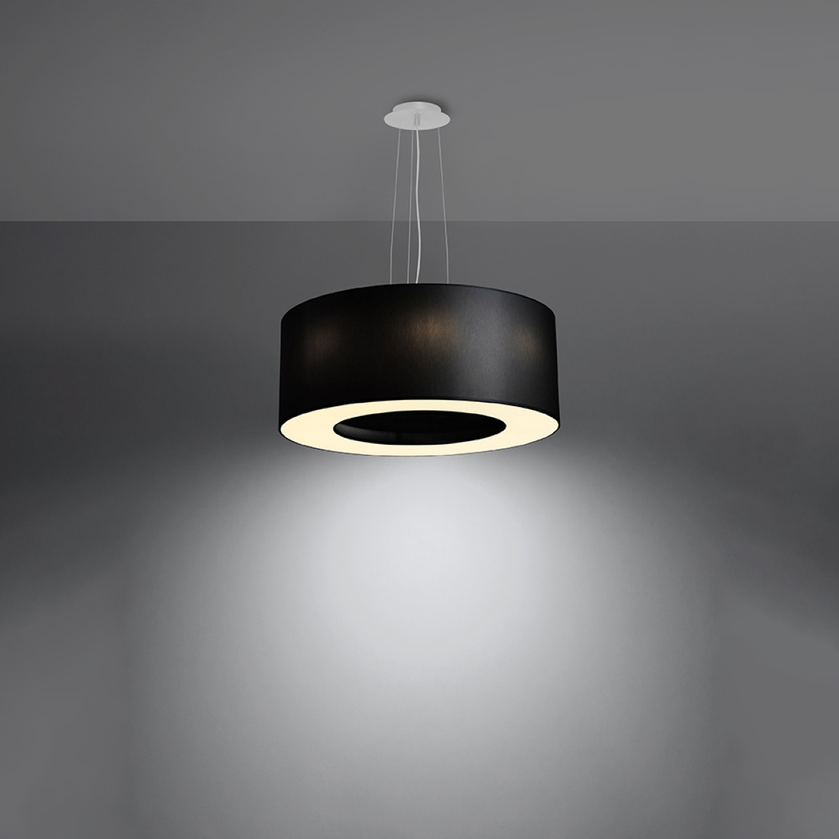 Lustre SATURNO 50 noir