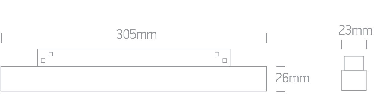 Contrôleur pour pistes magnétiques 200W