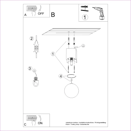 Plafonnier SOLIS bois naturel