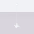 Lampe suspendue HYPERION 1 blanc