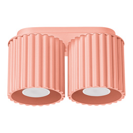 Plafonnier AURA 2 peach GU10