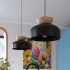 Lampe suspendue MARION noir