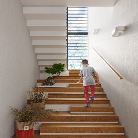 Applique en céramique MAGNET blanc + 1x ampoule LED E27 3000K Warm 7.5W 620lm