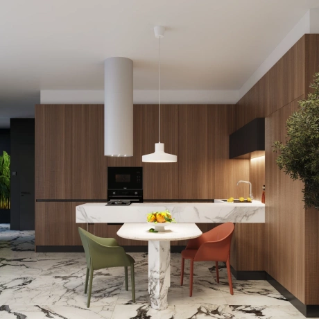 Lampe suspendue BILO biała