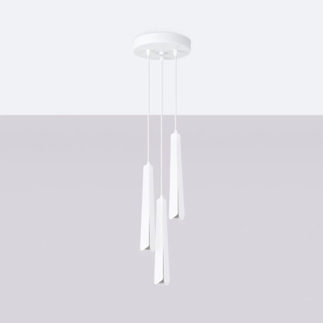 Lampe suspendue PRYSM 3P blanc