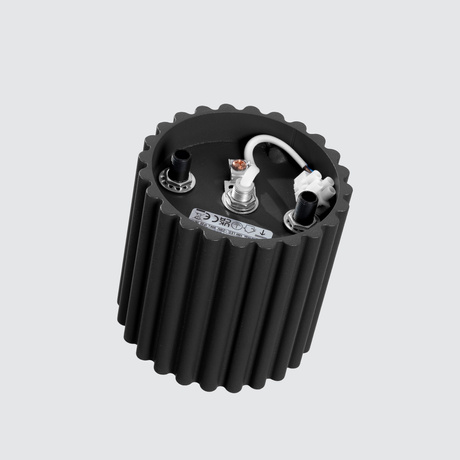 Plafonnier AURA 1 noir GU10