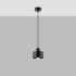 Lampe suspendue SAVAR 1 noir