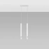 Lampe suspendue WEZYR 2 blanc