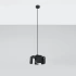 Lampe pendante TULIP noir