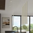 Lampe suspendue PASTELO 2 beige