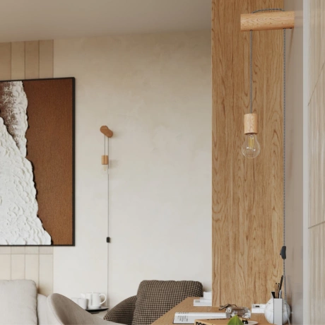 Applique NIMBI E27 avec interrupteur