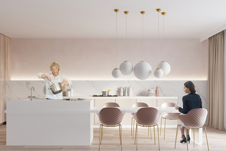 Lampe suspendue UGO 20 Gold + 1x ampoule LED E27 4000K Cold 7,5W 650lm