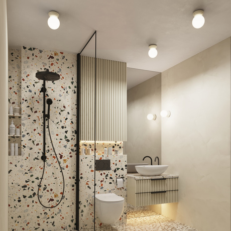 Plafonnier ZORI beige IP44