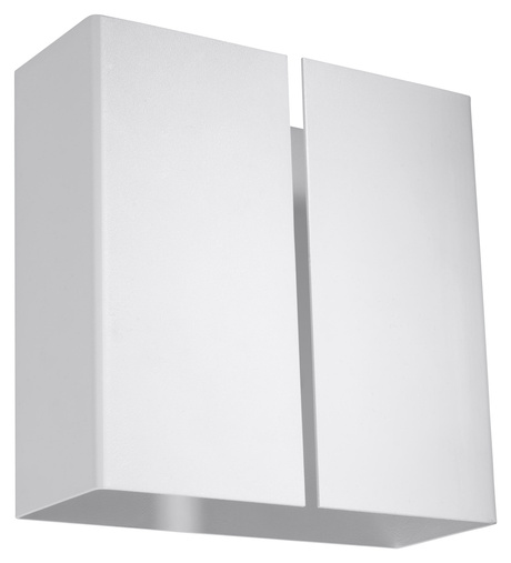 Applique LINEA blanc + 2x ampoule LED G9 4000K Froid 4.5W 530lm