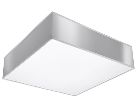 Plafond HORUS 35 GREY + 2x ampoule LED E27 4000K Cold 7.5W 650lm