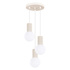 Lampe suspendue HALO 3P beige