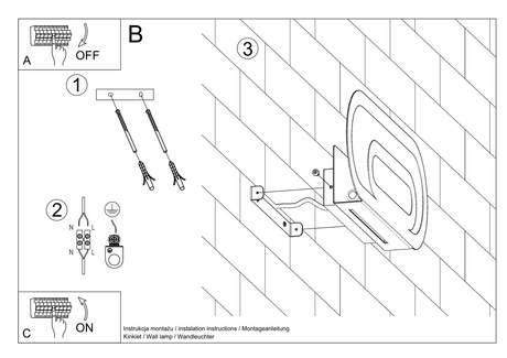 Applique SACCON blanc + 2x ampoule LED G9 3000K Warm 4.5W 510lm