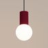 Lampe suspendue HALO 1 bordeaux