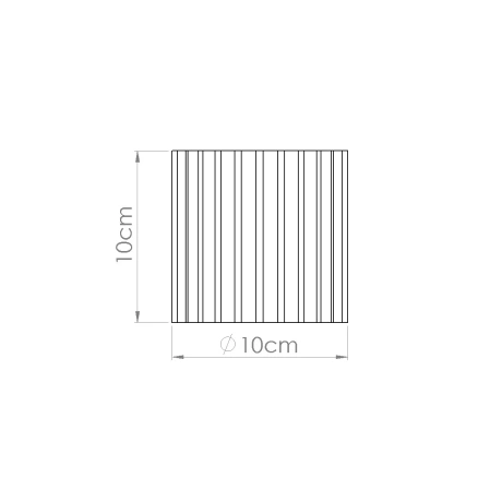 Plafonnier AURA 1 vert olive GU10