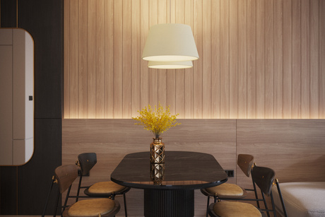 Lustre CONO 45 blanc + 3x ampoule LED E27 3000K Warm 7.5W 620lm