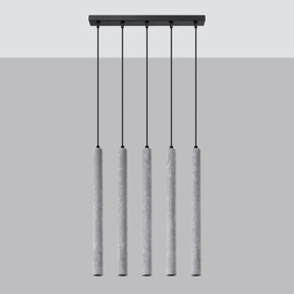 Lampe suspendue PASTELO 5L béton