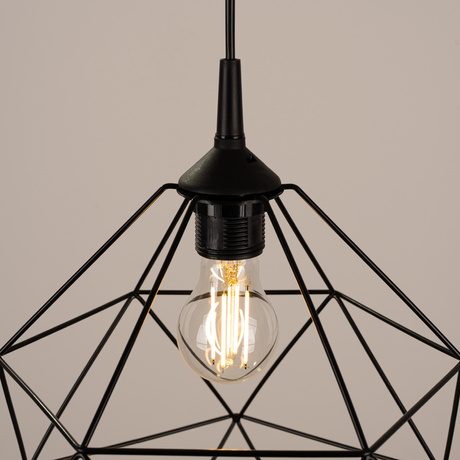Lampe suspendue TRIOM 30 noir