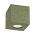 Plafonnier QUAD béton vert olive