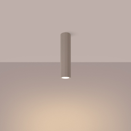 Plafonnier KARBON 30 taupe