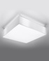 Plafond HORUS 35 WHITE + 2x ampoule LED E27 3000K Warm 7.5W 620lm