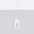 Lampe suspendue NICUS 1 blanc