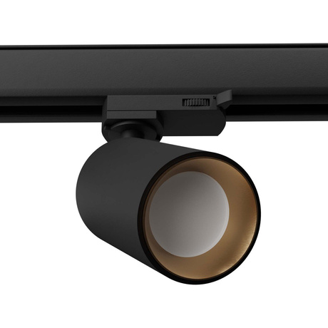 TIVA noir GU10 3000K 7W 540lm