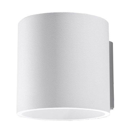 Applique ORBIS blanc + 1x ampoule LED G9 4000K froid 4.5W 530lm