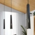 Lampe suspendue PRYSM 3L noir