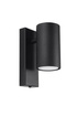 Applique UTTI noire + 1x ampoule LED GU-10 3000K Warm 7W 620lm