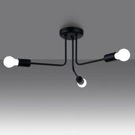 Lustre NORAH 3 noir