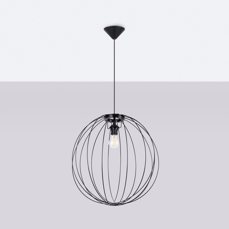 Lampe suspendue ZIRO noir