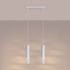 Lampe suspendue LIRO 2 blanc