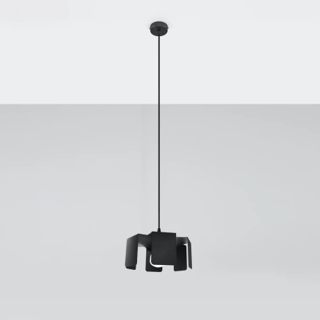 Lampe pendante TULIP noir