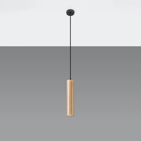 Lampe suspendue LINO bois