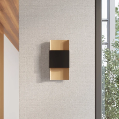 Applique DURLIN or/noir