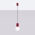 Lampe suspendue HALO 1 bordeaux