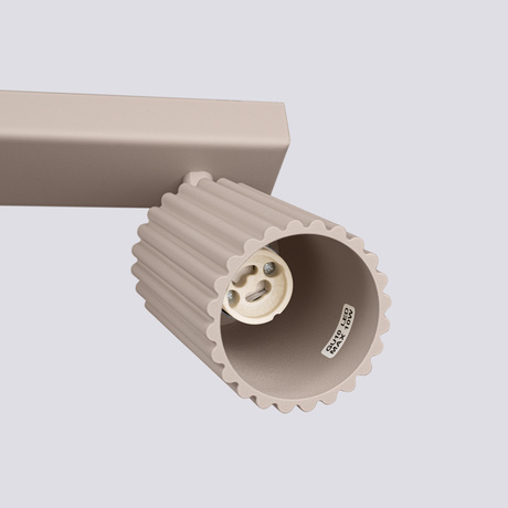 Plafonnier KARBON 3L taupe