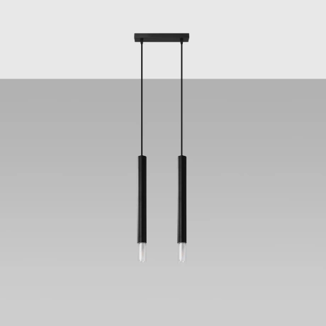 Lampe pendante WEZYR 2 noir