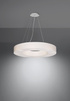 Lustre SATURNO SLIM 70 blanc + 6x ampoule LED E27 3000K Warm 7.5W 620lm